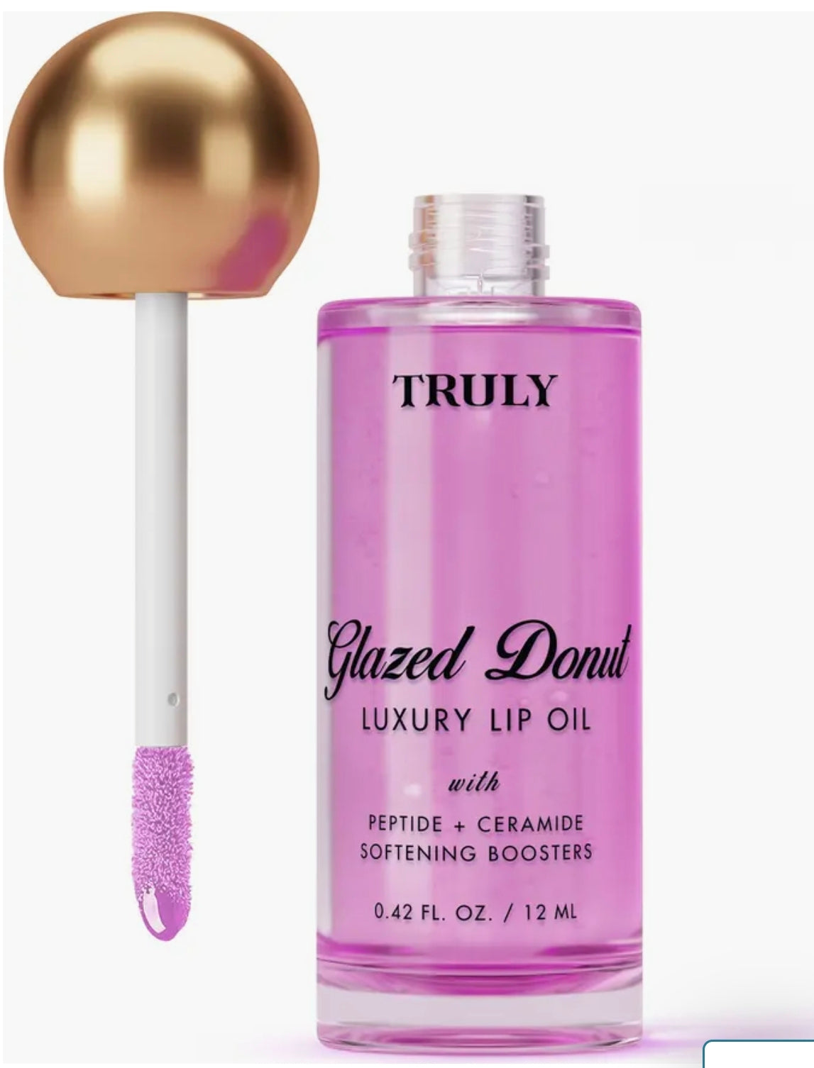 Aceite labial de péptidos de lujo
Aceite voluminizador de labios Truly