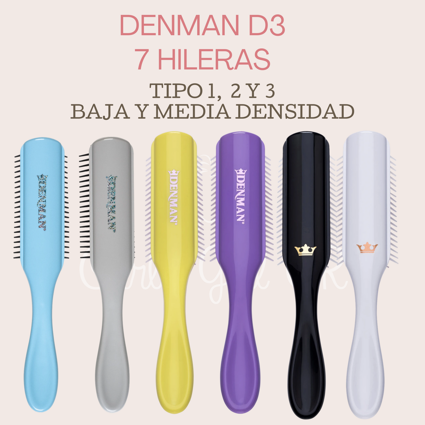 Cepillo Denman D3