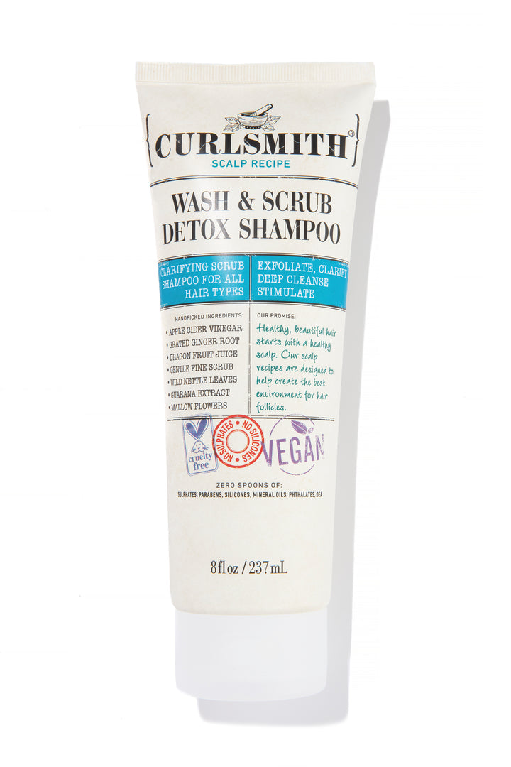 CHAMPÚ DESINTOXICANTE WASH & SCRUB CURLSMITH