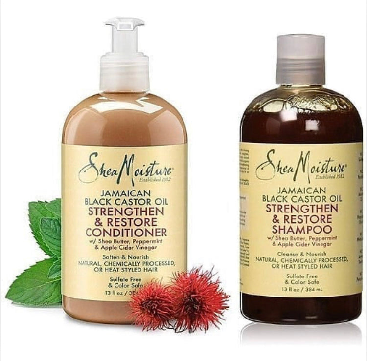 Champú Clarificante Sin Sulfatos con Aceite de Ricino – Fortalece y Restaura Rizos | Jamaican Black Castor Oil | CURLY GIRL CR
Acondicionador Fortalecedor con Manteca de Karité y Menta – Rizos Naturales | Jamaican Black Castor Oil | CURLY GIRL CR