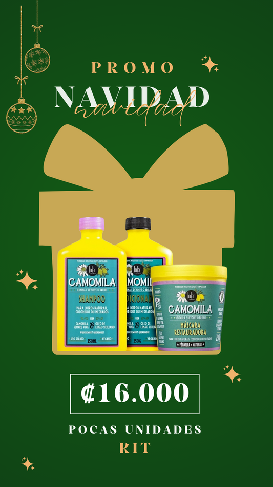 Trío Camomila Lola Cosmetics