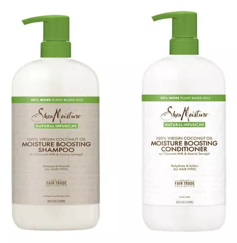 *Champú/acondicionador hidratante Coco SheaMoisture 1 litro