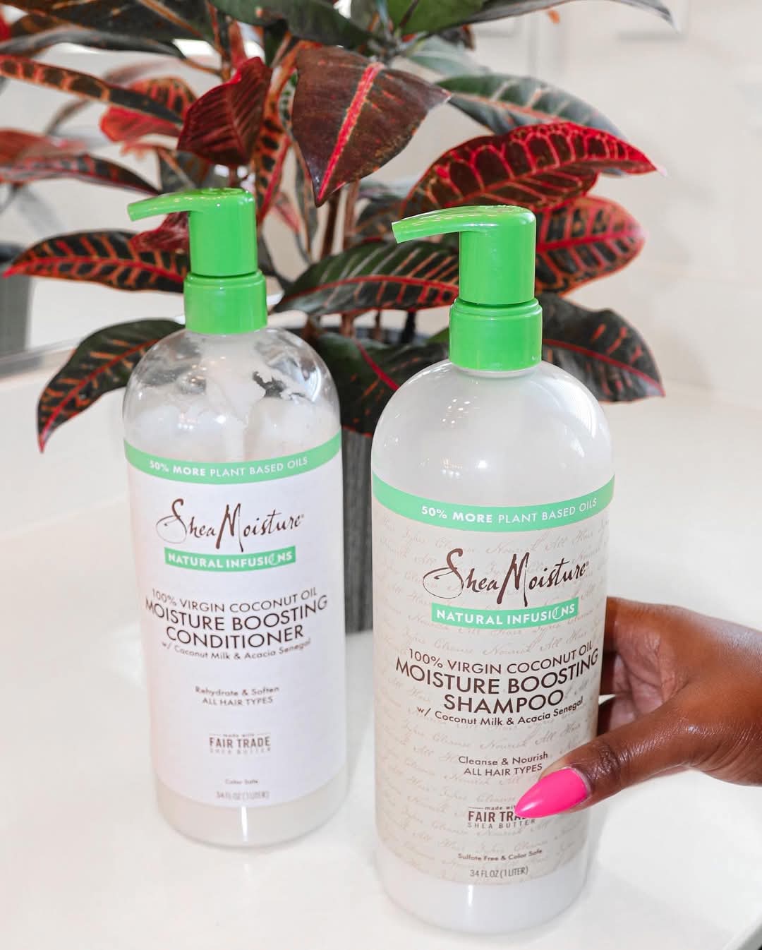 *Champú/acondicionador hidratante Coco SheaMoisture 1 litro