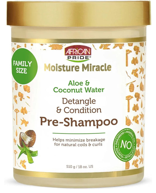 Pre champú Moisture Miracle African Pride