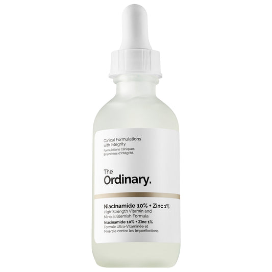 The Ordinary Niacinamide 10% + Zinc 1% (30ml)| Sérum Vitamina B3 The Ordinary antienrojecimiento the ordinary