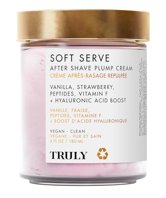 After shave Pump Cream Soft Serve Truly