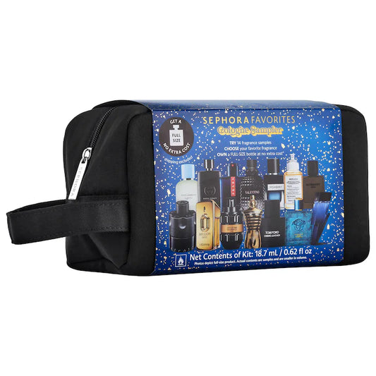 Favoritos de Sephora 
Set de muestra de colonia con cupón canjeable