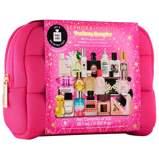 Favoritos de Sephora 
Set de muestra de perfumes navideños con cupón canjeable