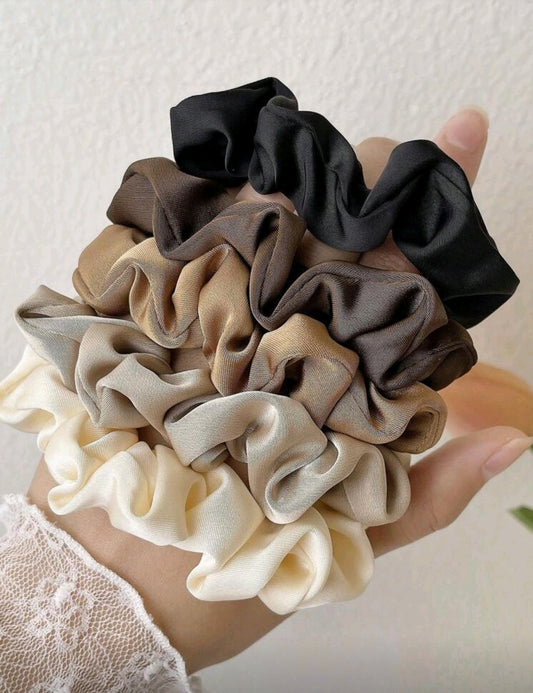 Colas Satén Scrunchies