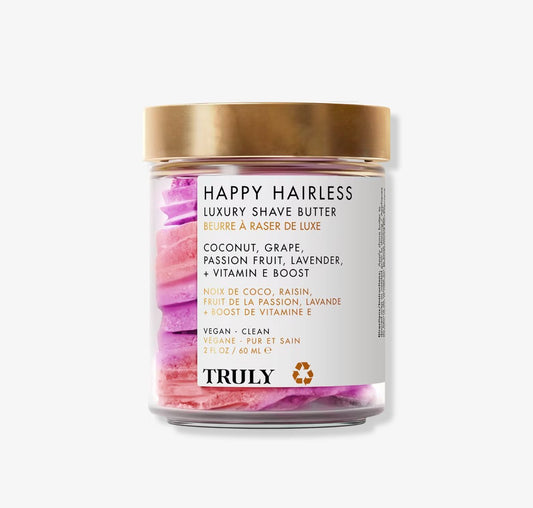 Mantequilla de Afeitar Happy Hairless Luxury – Truly Beauty