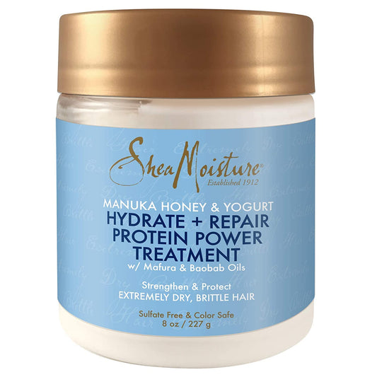 Mascarilla Manuka Honey & Yogurt Hydrate + Repair Protein Power Treatment, SheaMoisture  8 onzas