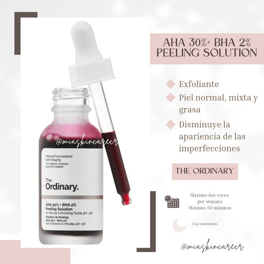 AHA 30% + BHA 2% Peeling Solution 30 mL