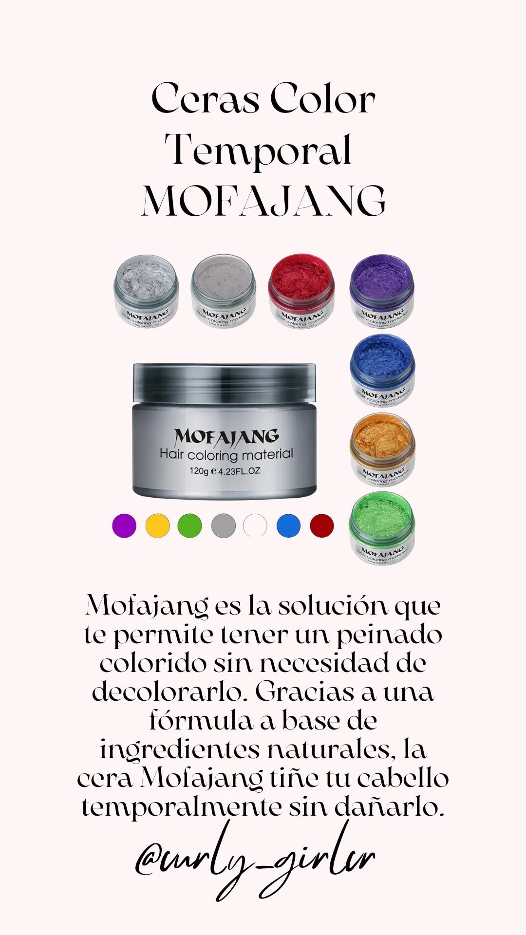 *Cera Color Temporal Mofajang