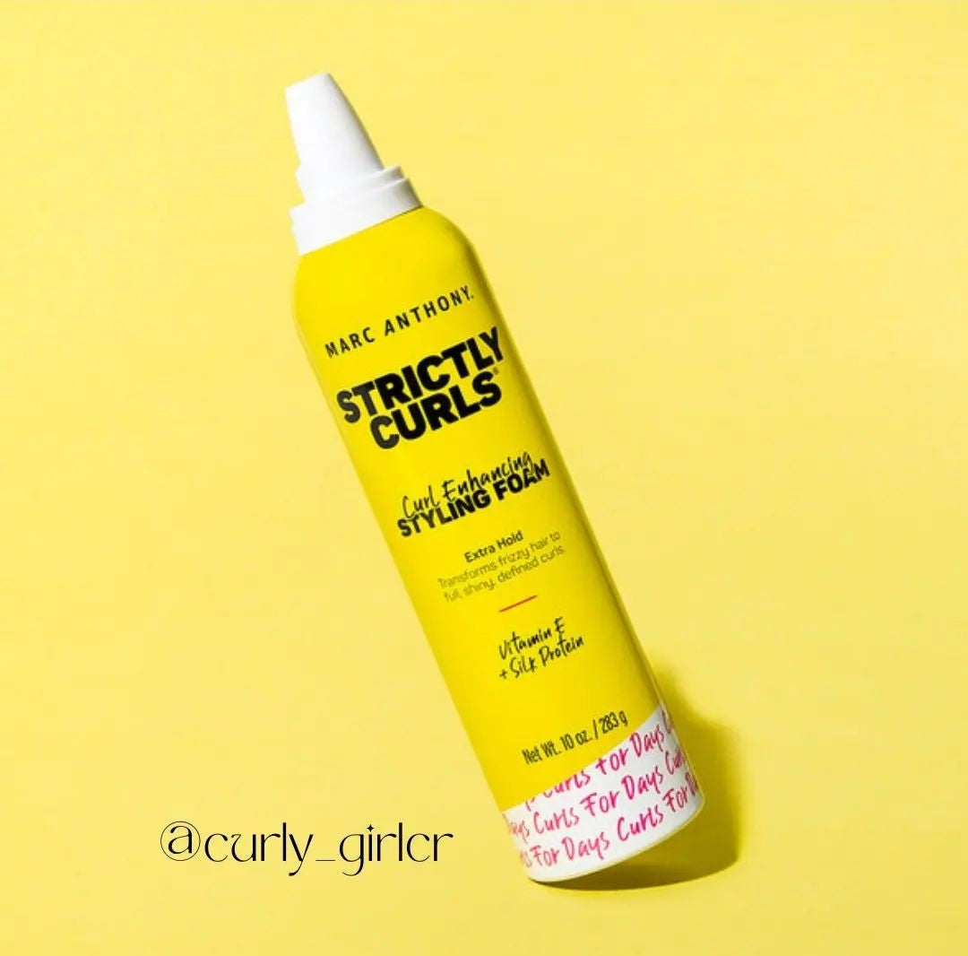 STRICTLY CURLS®
CURL ENHANCER STYLING FOAM Marc Anthony