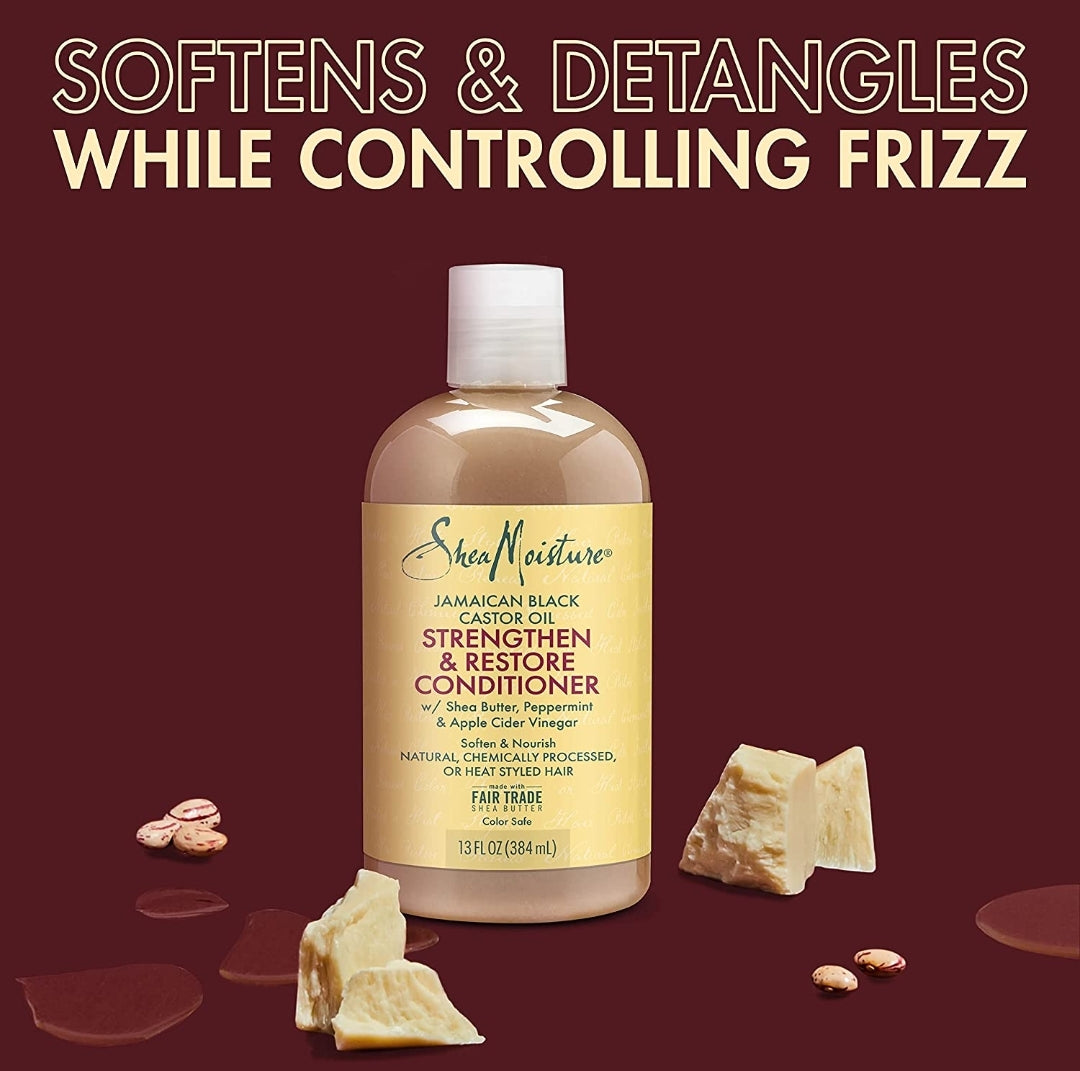 Champú Clarificante Sin Sulfatos con Aceite de Ricino – Fortalece y Restaura Rizos | Jamaican Black Castor Oil | CURLY GIRL CR

Acondicionador Fortalecedor con Manteca de Karité y Menta – Rizos Naturales | Jamaican Black Castor Oil | CURLY GIRL CR